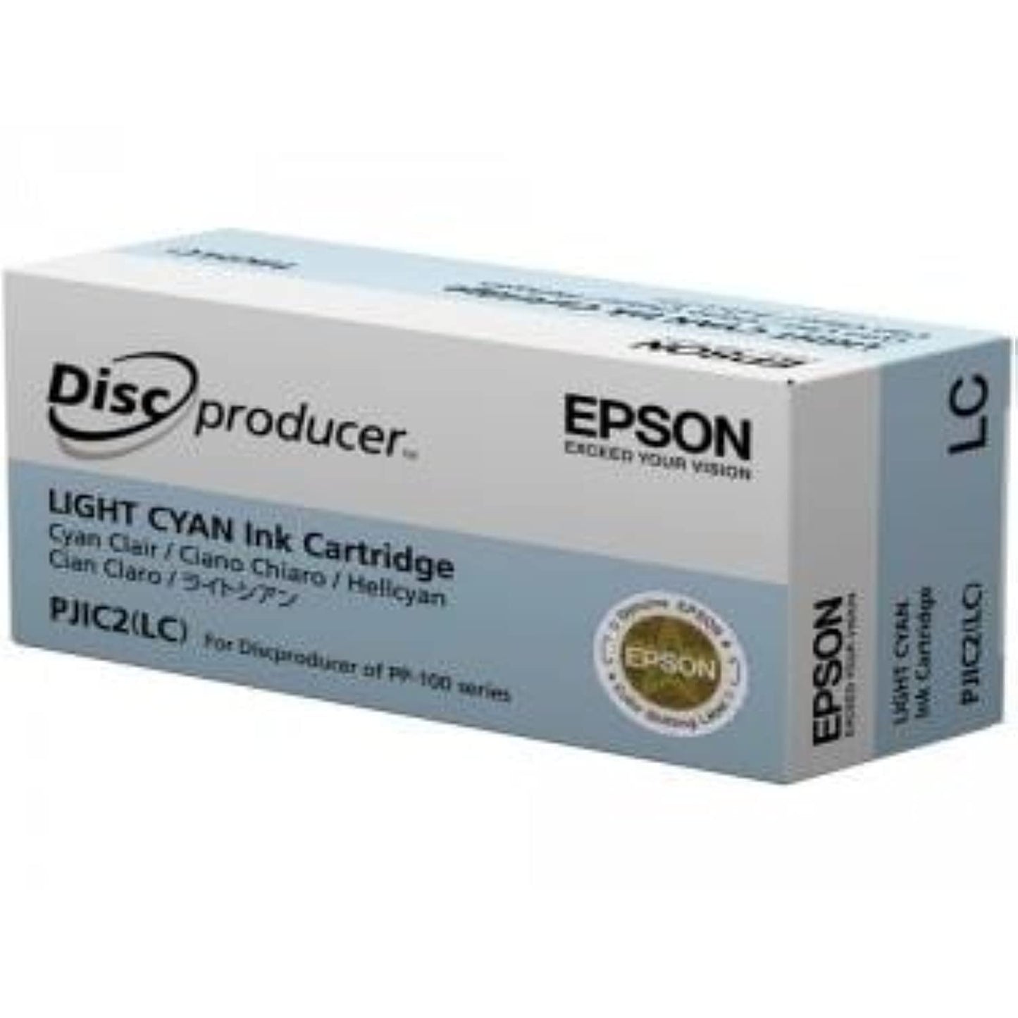 Epson DiscProducer PP-100/PP-50 C13S020448 Ink Cartridge (Light Cyan, 1-Pack) in Retail Packaging