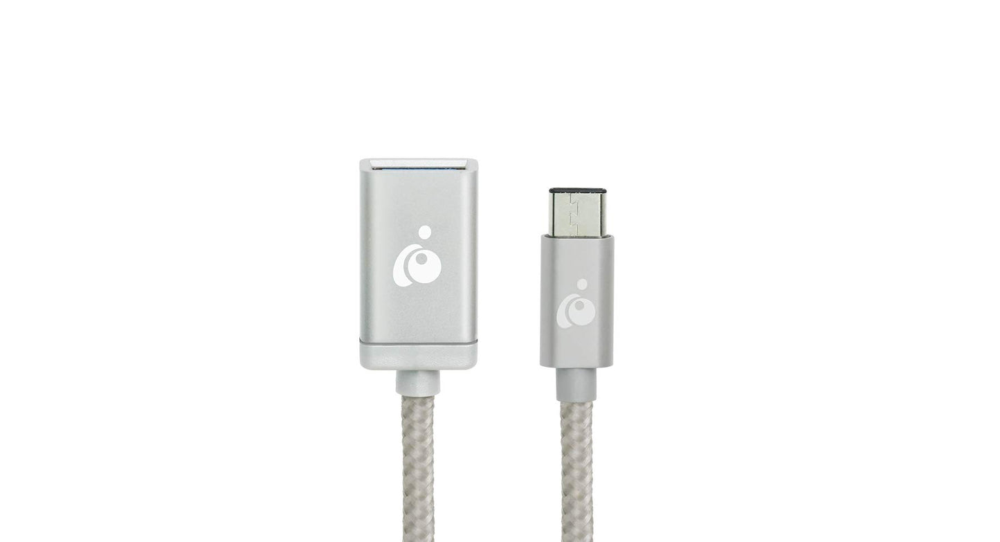 IOGEAR 4x2 USB 3.0 Peripheral Sharing Switch with USB-C Adapter, GUS432CA1KIT