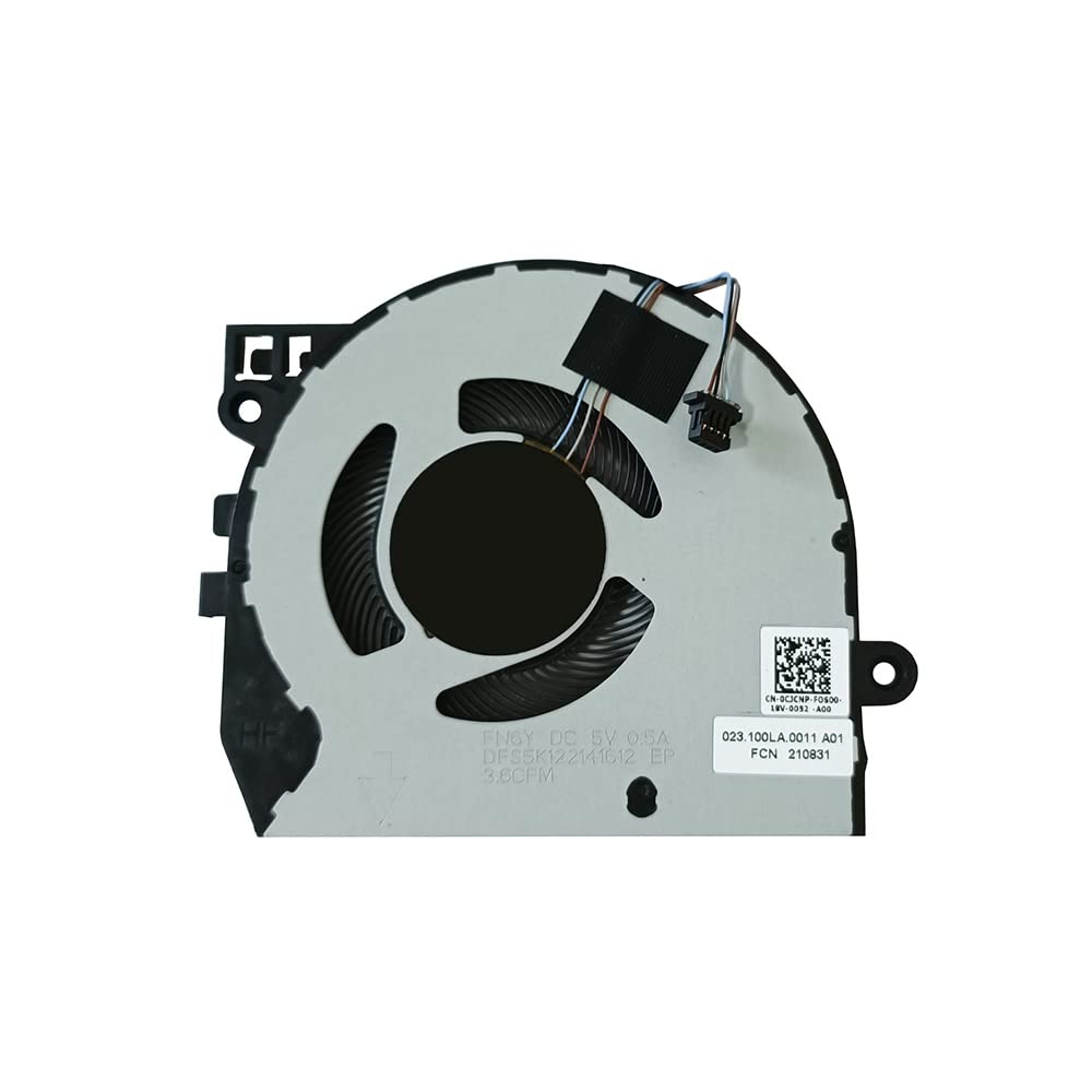 New CPU Cooling Fan Intended for Dell Latitude 5320/ Latitude 5320 2 in 1 Series Laptop 0CJCNP 023.100LA EG50040S1-CM30-S9A DC5V