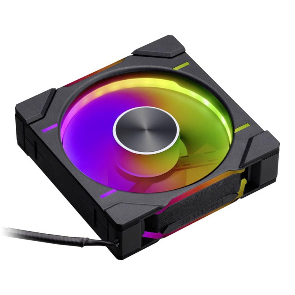 Phanteks D30 120mm ARGB PWM PC Case Fan, Daisy-Chain, Black