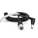 SZJELEN DC2.5 to Hirose 4 Pin Male for Sound Devices 633/644/688 Power Cable,Zoom F8 BMPCC Power Cable