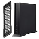 KlsyChry Vertical Stand for PS4 Pro PlayStation 4 Pro with Built-in Cooling Vents and Non-Slip Feet