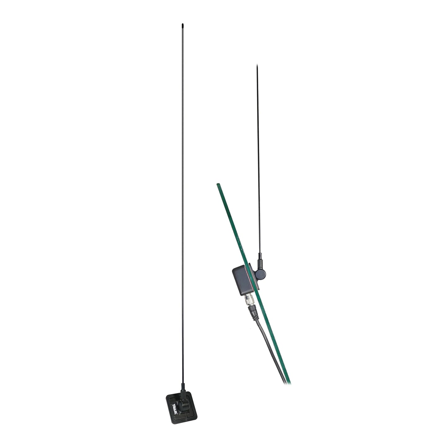 Tram® 50-Watt Pretuned 150 MHz to 158 MHz VHF Radio Antenna Kit with Glass Mount and Cable
