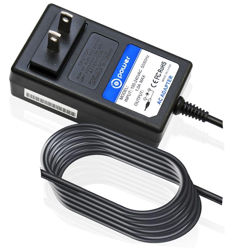 T POWER 12V Charger for Element Electronics 19'' 22'' 24" ELEFW195, ELETT221, ELEFW221D Eleft222, ELEFW247 LCD LED HD TV HDTV Ac Dc Adapter Power…