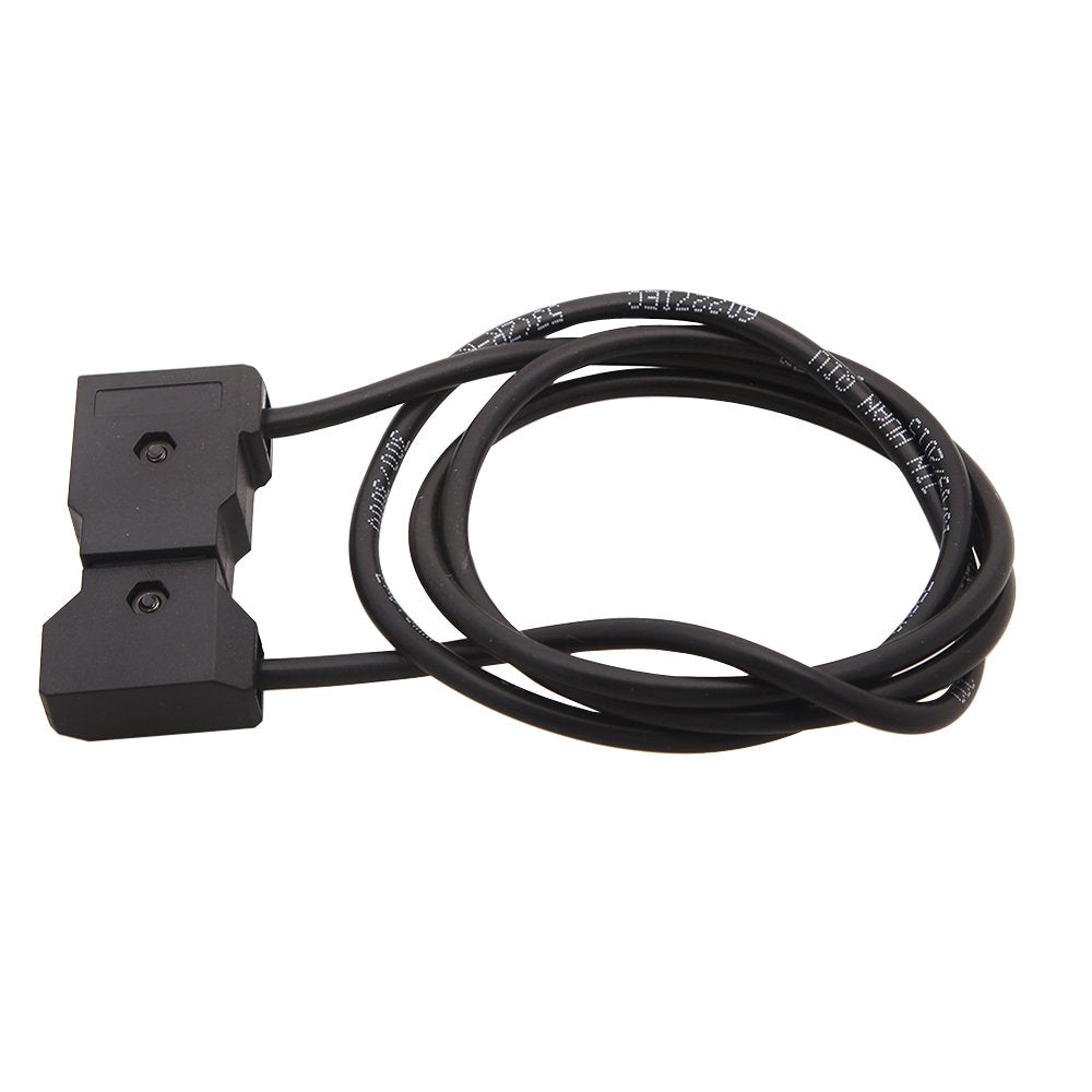 Coolbuy112 D-TAP DTAP 2 Pin Male to Female Adapter Extension Cable for LED Light V-Mount Anton Bauer Battery Dtap to Dtap Cable 1M