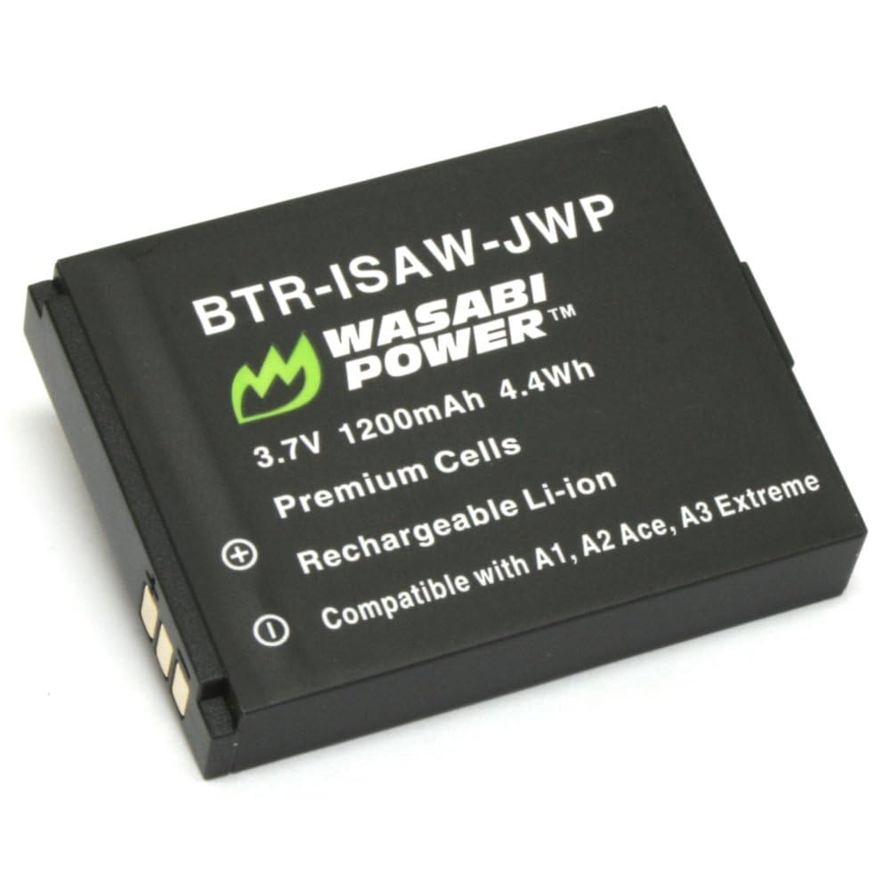Wasabi Power Battery for ISAW-REP-03 and ISAW A1, A2 ACE, A3 Extreme, ISAW Advance, ISAW Extreme