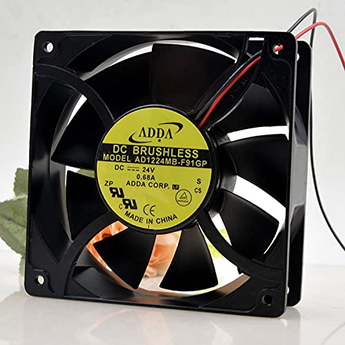 AD1224MB-F91GP 24V 120mm Fan AD1224MB-F91GP 24V 0.68A 12CM Inverter Cooling Fan