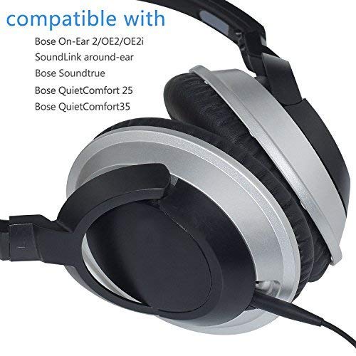 Saipomor QuietComfort45 Replacement Aux Cable Compatible with Bose On-Ear2 OE2 OE2i QuietComfort35II (QC35 II) QC25 QC35 SoundlinkII SoundTrue NC700…