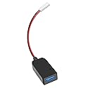 YQMAJIM Dash Cam Power Adapter Spare Output Connector Special USB Buck Module, DC 12V/24V to 5V USB Output Charging Adapter