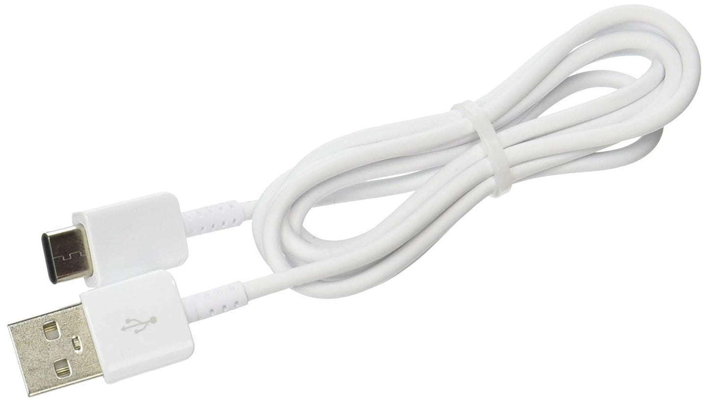 Authentic Samsung Galaxy S8 USB to Type-C Charging and Transfer Cable. (White / 3.3Ft)