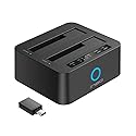 ineo USB 3.1 Gen1 to SATA 2.5" or 3.5 inch SSD/HDD Docking Station (Clone Docking)