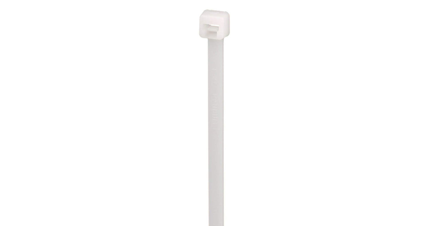 Panduit PLT3I-C Pan-Ty Locking Tie, Intermediate, 11.4-Inch Length, Nylon 6.6, Natural (100-Pack)