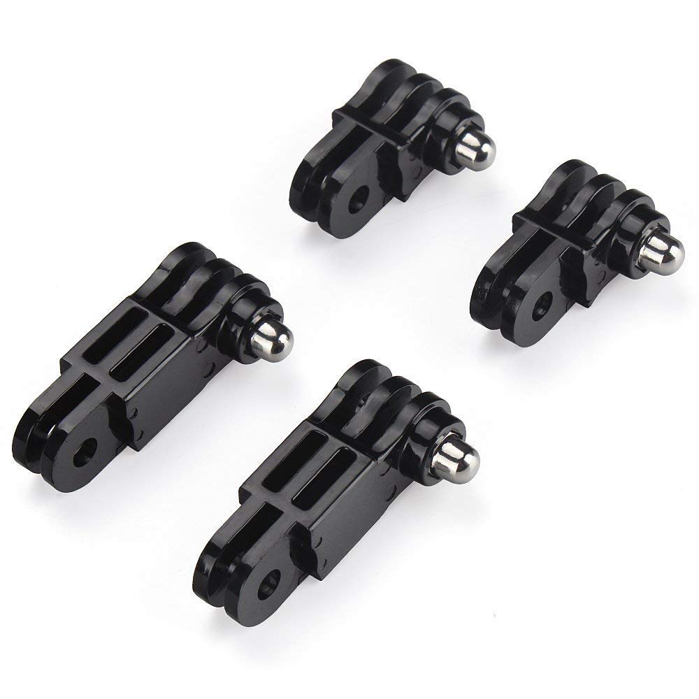 HSU Adjust Arm Straight Joints Mount, Long and Short Same Direction Straight Joints Mount for GoPro Hero 13 12 11 10 9 8 7 6 5 4 3 3+ 2 1, AKASO