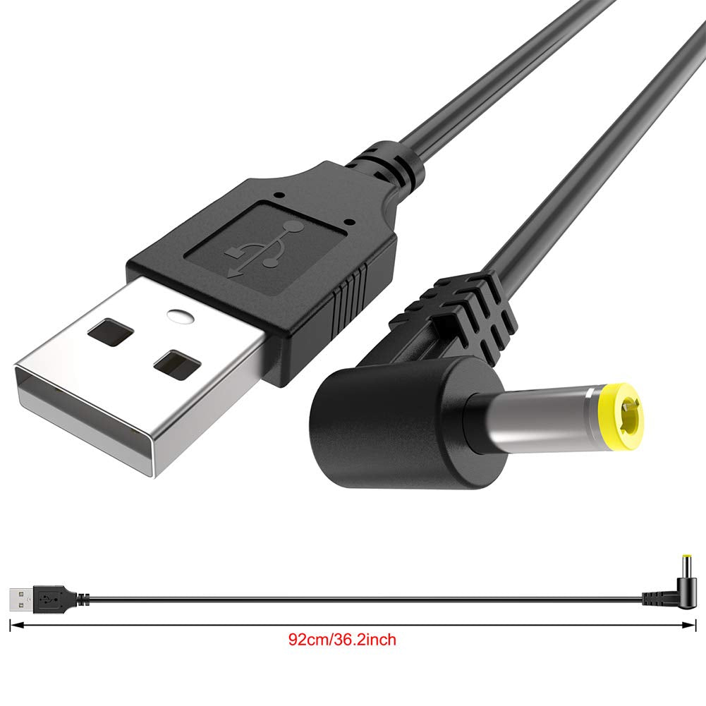 PChero USB DC Cable for Panasonic K2GHYYS00002 HD Camcorder, Ideal Power Supply Replacement Charger Cord for HC-V180K HC-V380K HC-V770 HC-VX870