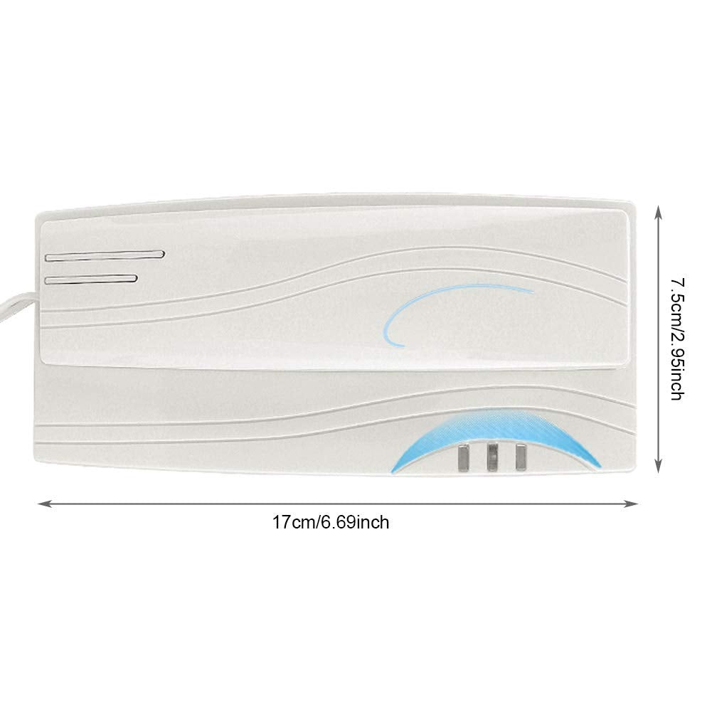 Bewinner Corded Phone, Mini Wall Desktop Landline Phone, Landline Phone for Home with Pause Function/Mute/Indicator Light/Simple Beauty(White)
