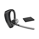 Plantronics Voyager Legend (Poly) Bluetooth Headset + Integrated Charge Cable, Mono in-Ear Earhook, Noise-Canceling Boom Mic, Siri/Google, 7h Talk