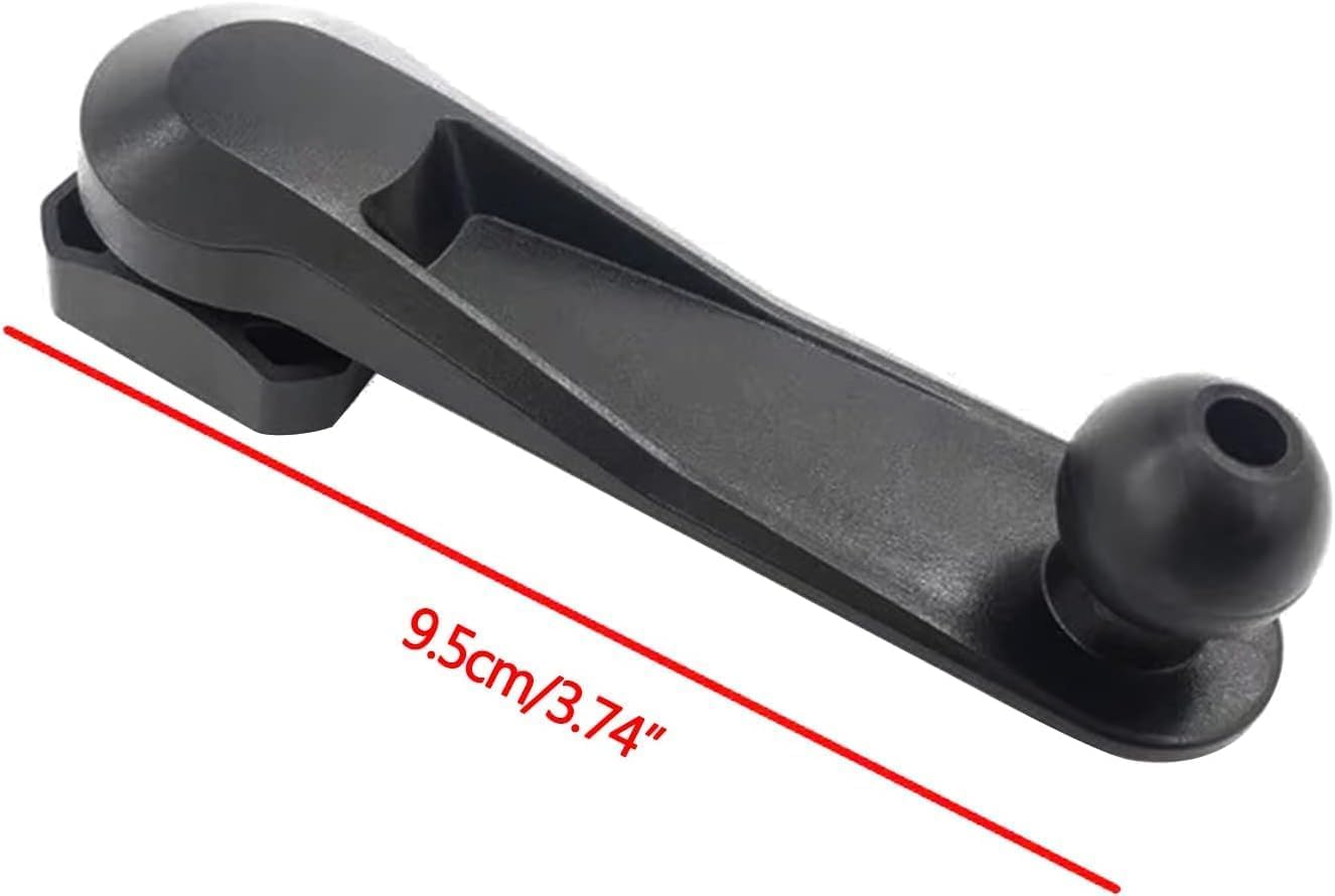Kryoflare Car Phone Holder Mount, 17mm Ball Head, 360° Rotating Arm, Air Vent Support with Extension Bracket for Car Air Outlet Vent Phone Stand GPS