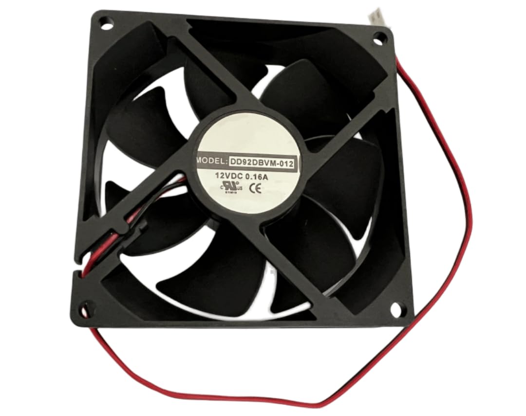 DD92DBVM-012 Fan 12V 0.16A 9025 90MM 2-Wire Wine Fridge Cooling Fan