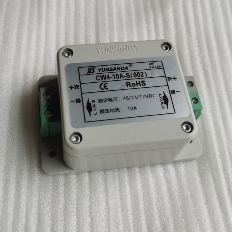 DC Power Filter 12V/24V/48V Car Anti-Interference Filter CW4-10A-S(002) 10A