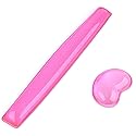 ABRONDA Gel Keyboard & Mouse Wrist Rest Set - Keyboard Wrist Rest Pad & Mouse Support for Office Gaming Pad Computer Laptop Ergonomic Comfortable Pain