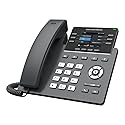 Grandstream GRP2615 IP Phone | 10 Lines, 5 SIP Accounts | 4.3-Inch Color Display | Wi-Fi 5 | Dual-port Gigabit Ethernet with Integrated PoE