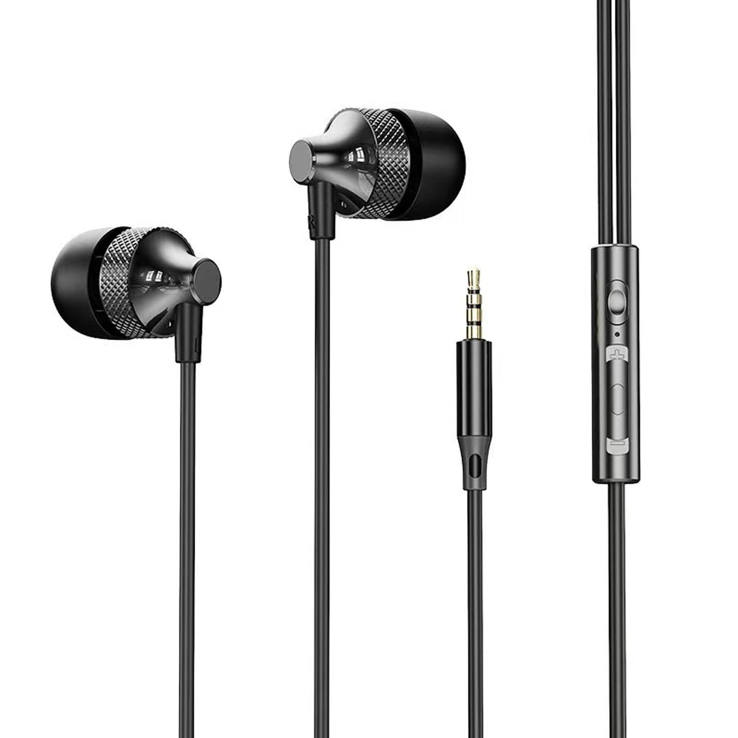 Bodykoo Pro Gaming Earphones with Built-in Microphone, 3.5mm & USB-C Options, 10mm Dynamic Driver for Spatial Audio, Smart in-Line Control, Secure…