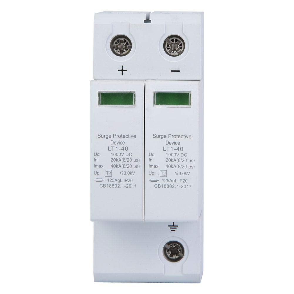 2P Circuit Breaker DC Photovoltaic Household Protector Low Voltage Arrester