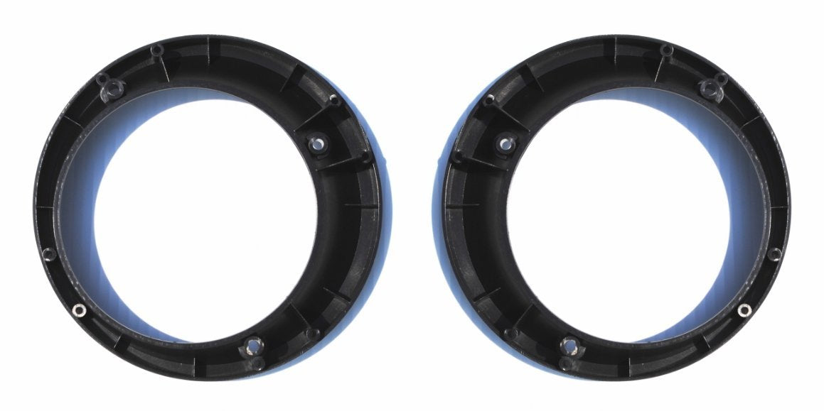 Custom Install Parts 5.25-6.5" Speaker Adapter Fits Harley Davidson Ultra & Roadglide Street Electra Enclosure Trim Mount Bezel