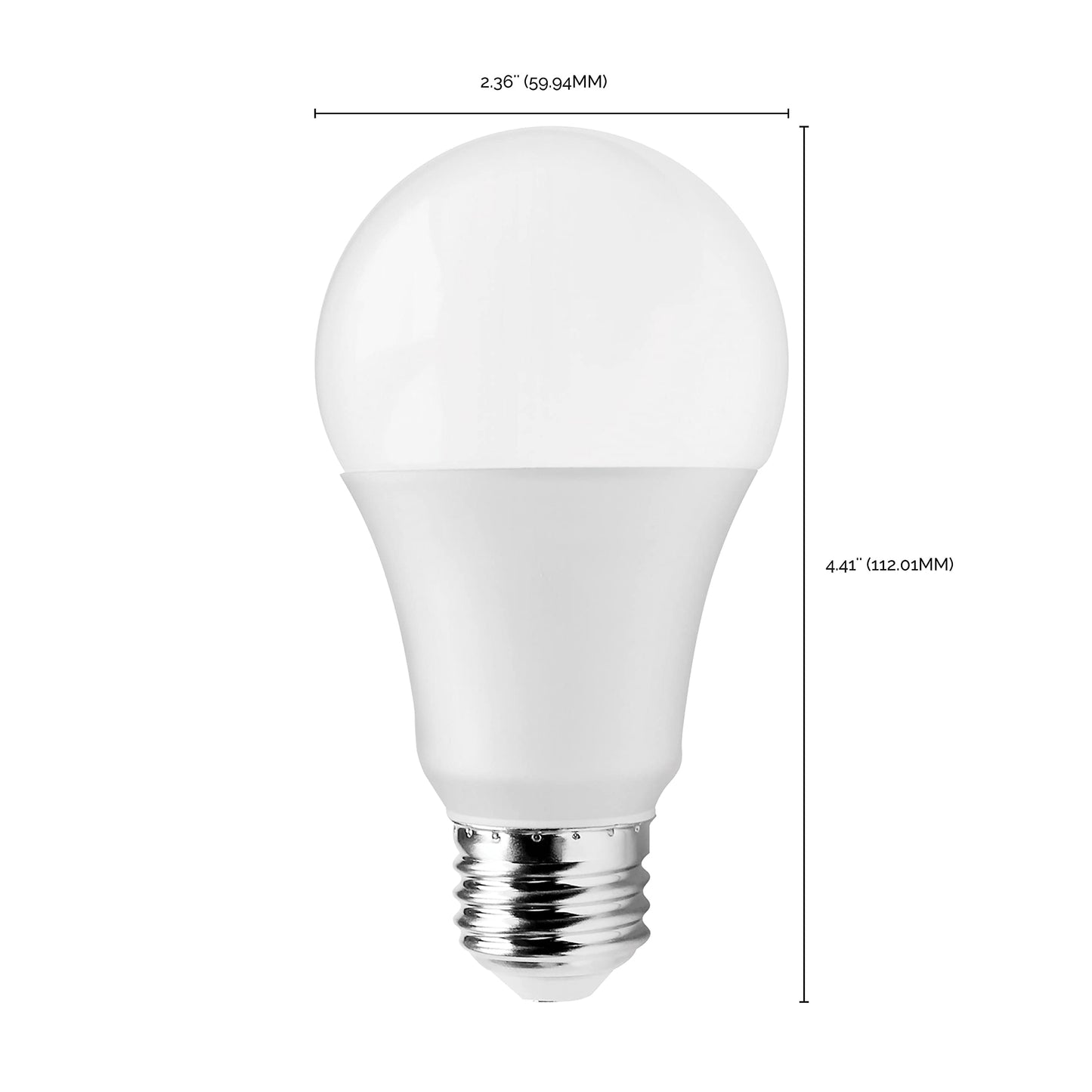 Satco S11437, A19 LED Bulbs, 75W Replacement, 3000K, 10-Pack, 1100 Lumens