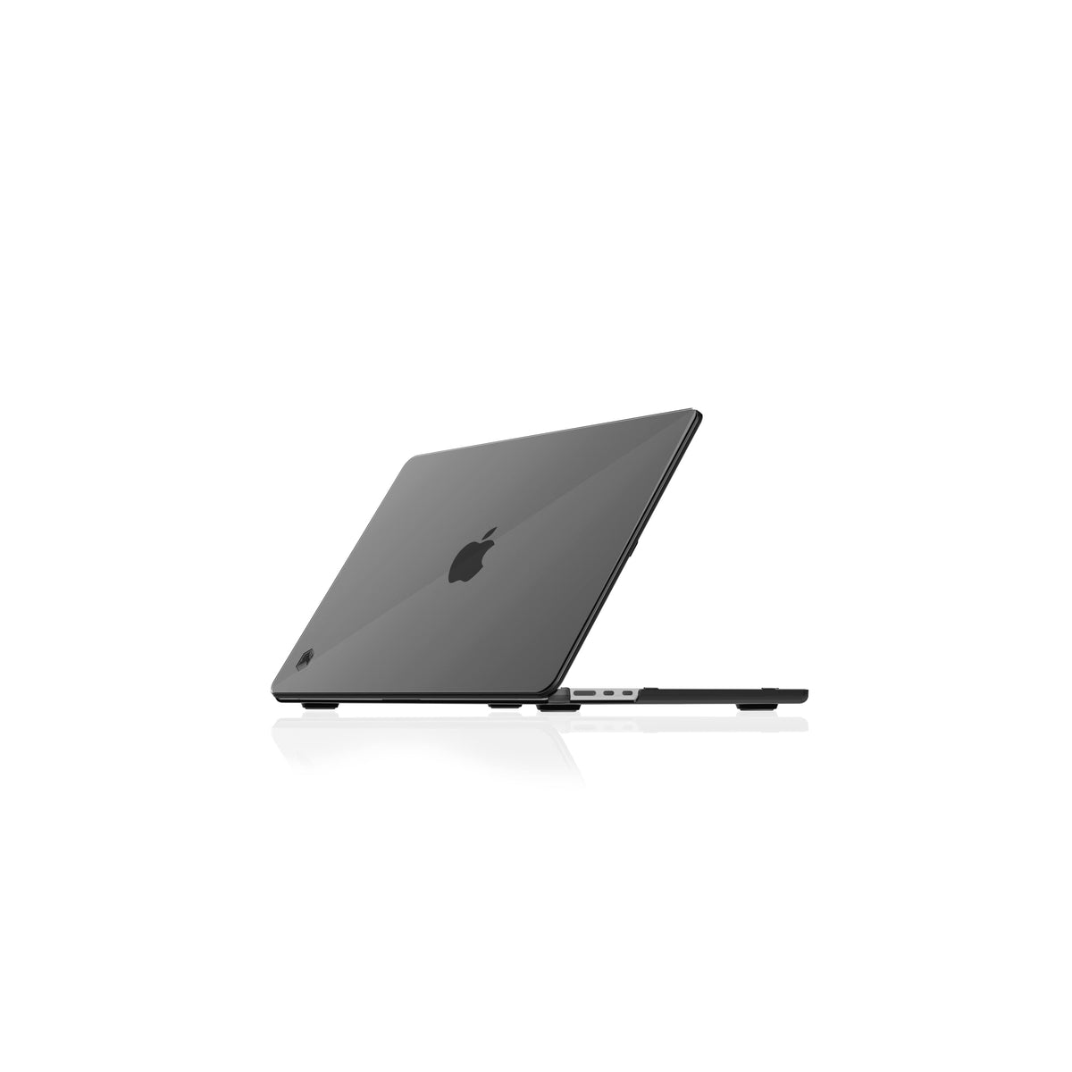 STM Studio Protective Case for MacBook Air 13" Retina - M4, 2025/M3, 2024/M2, 2022- Translucent, Vented, Lightweight Laptop Cover - Smoke