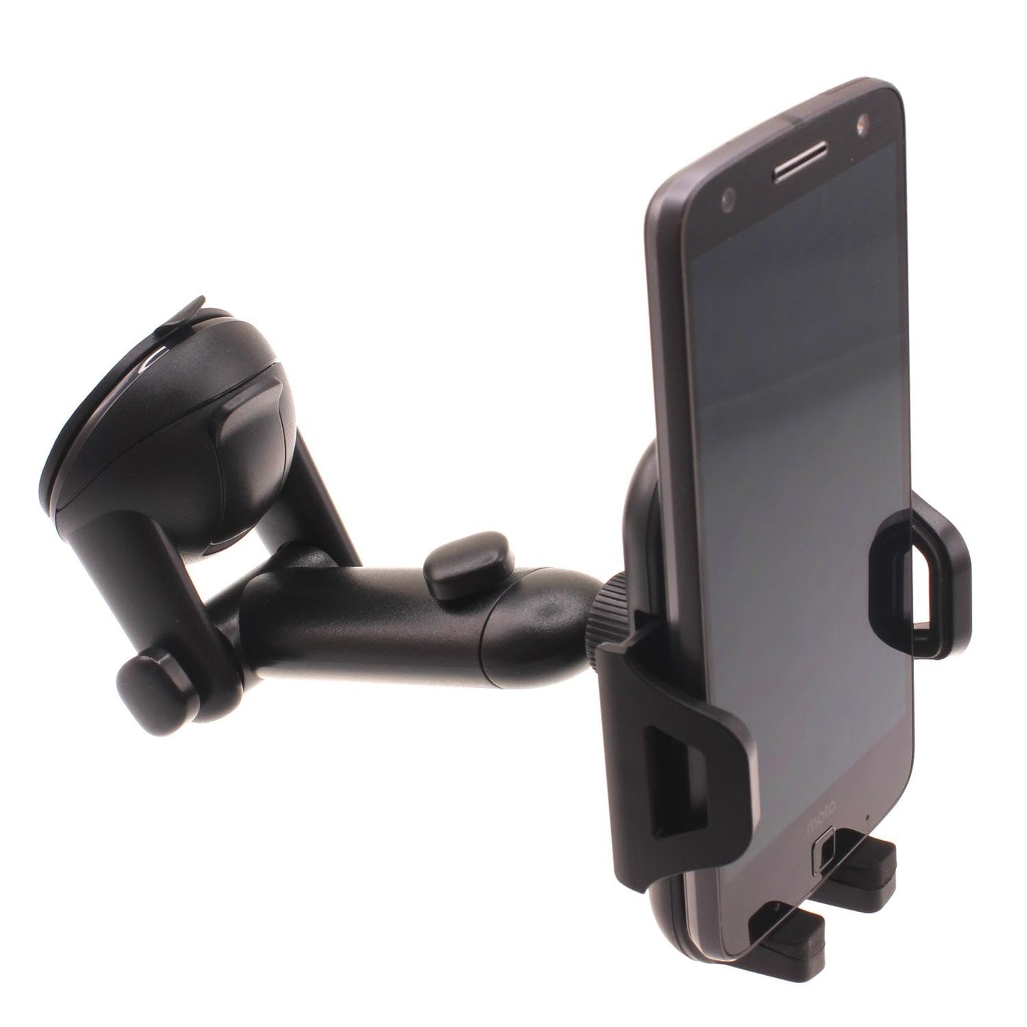 Car Mount Dash Windshield Compatible with Samsung Galaxy A35 5G/ A34 5G/ A33 5G/ A32 5G, Holder Telescopic Cradle Swivel Dock