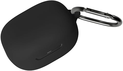 Geiomoo Silicone Cover for SHOKZ OpenFit 2+ T921 Case, Cover for SHOKZ OpenFit 2 T920 Case, Soft Flexible Scratch Resistant Protective with Carabiner