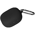 Geiomoo Silicone Cover for SHOKZ OpenFit 2+ T921 Case, Cover for SHOKZ OpenFit 2 T920 Case, Soft Flexible Scratch Resistant Protective with Carabiner