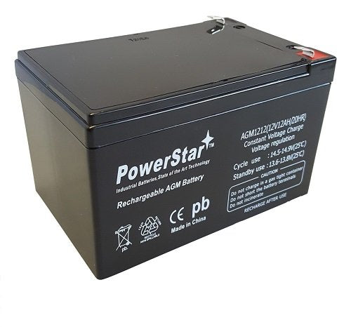 PowerStar New SLA Battery Universal 12V 12Ah UB12120 Replacement