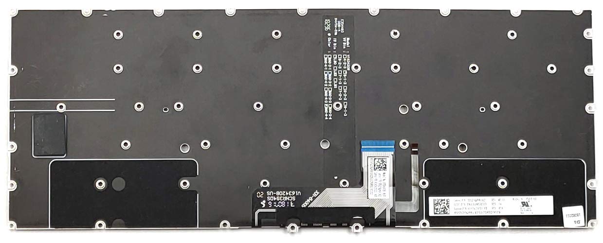 laptoppartshub Replacement Backlit Silver Keyboard for Yoga C930-13IKB, Yoga 7 Pro-13IKB Laptop
