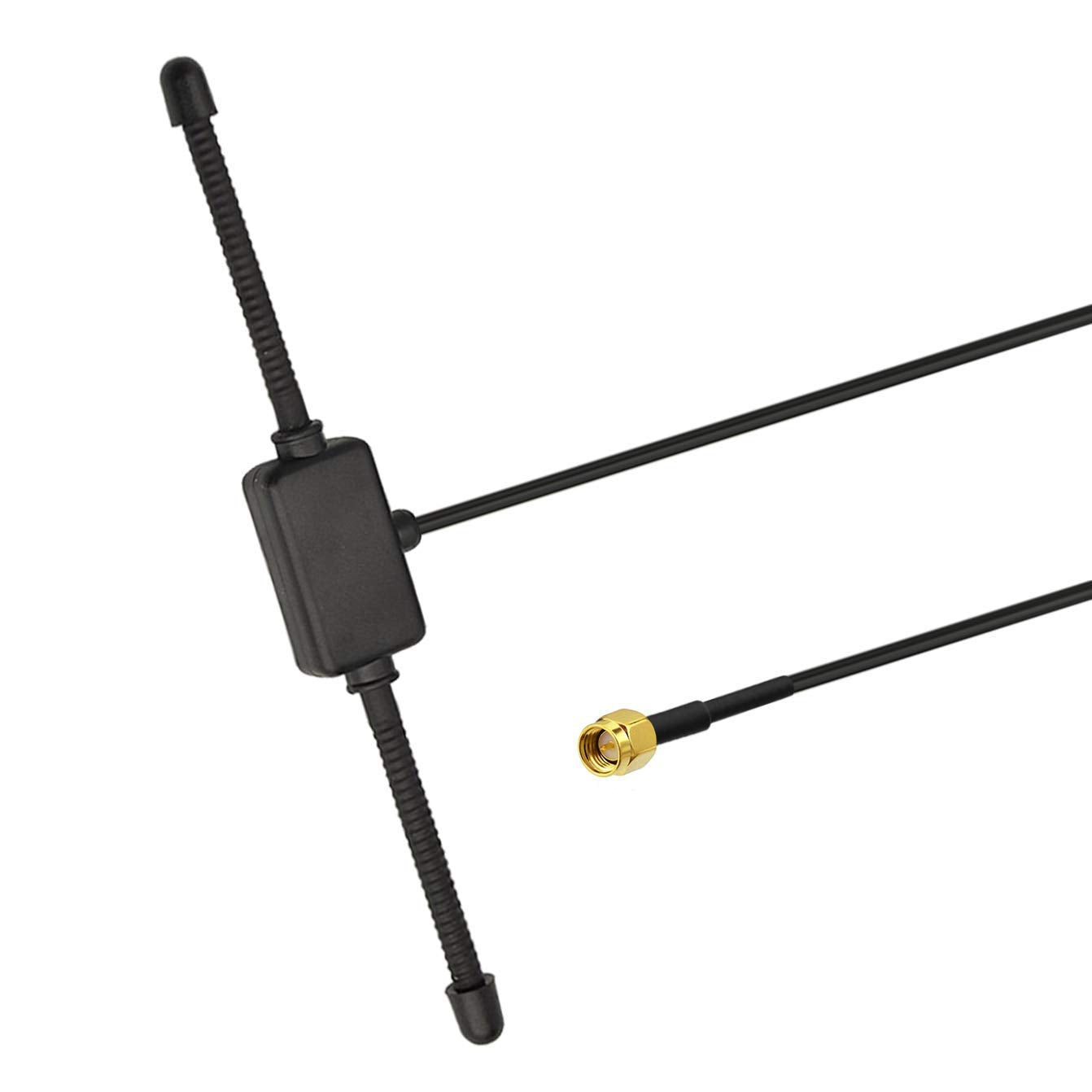 Bingfu 4G LTE Adhesive Mount Antenna Cellular SMA Male Dipole Antenna Compatible with Car Stereo Head Unit 4G LTE Telematics Vehicle Tracker Truck RV