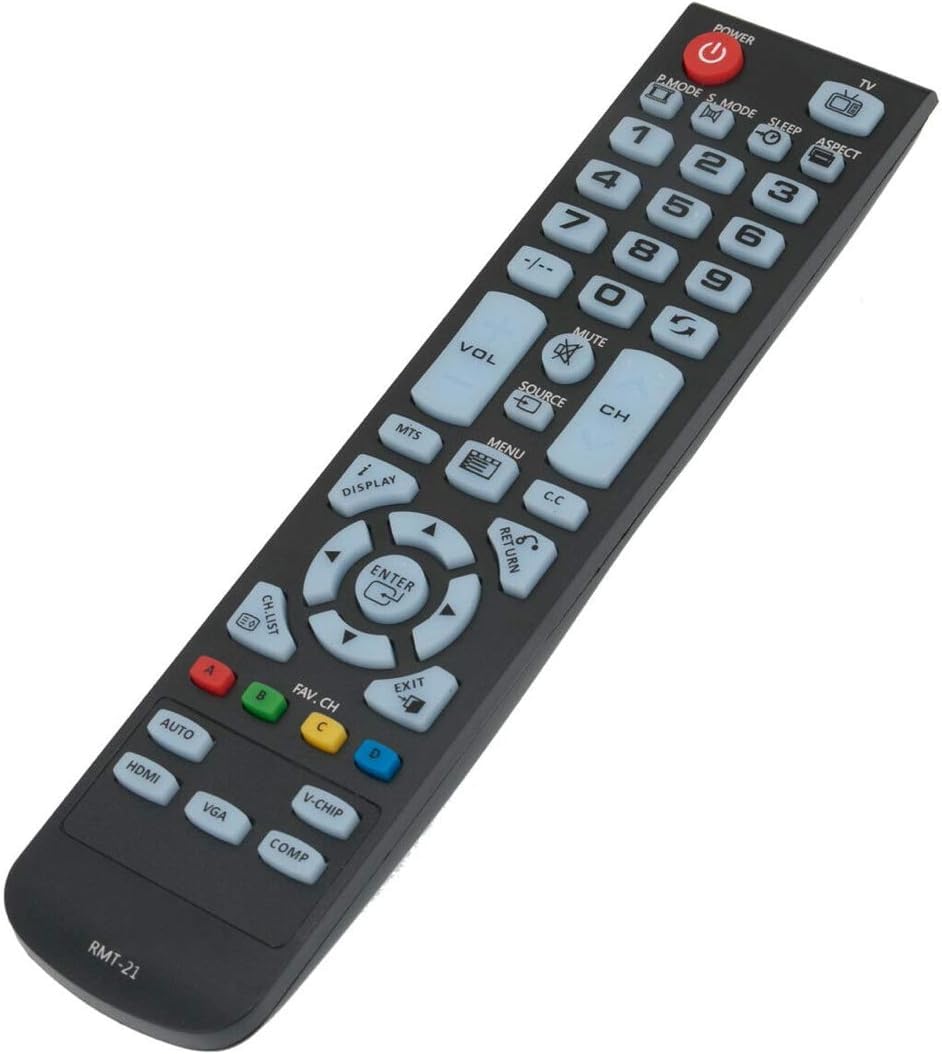 RMT-21 Remote Control Replacement for Westinghouse TV CW40T2RW CW40T6DW CW40T8GW DW46F1Y1