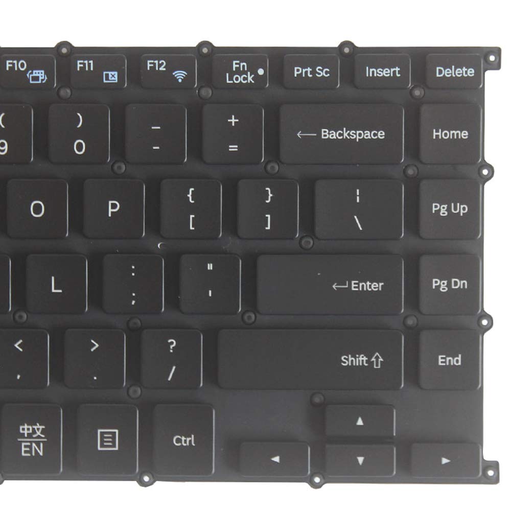 Laptop Replacement Keyboard Fit Samsung NP930X5J 930X5J NP940X5J 940X5J US Layout