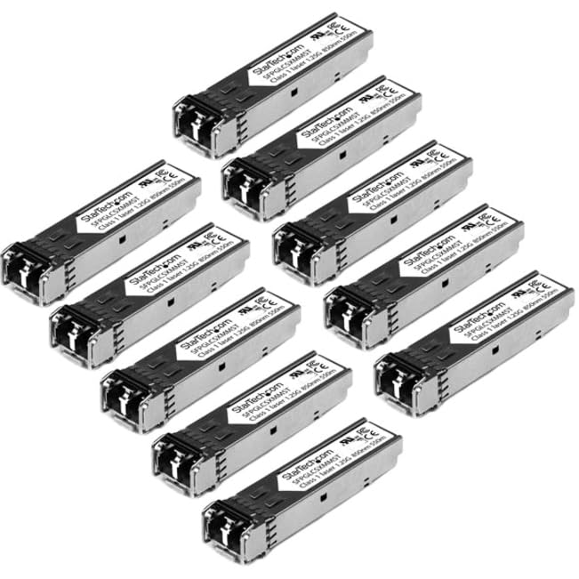 StarTech Cisco GLC-SX-MMD Compatible SFP Module, LC 550m, TAA (GLCSXMMDSTT)