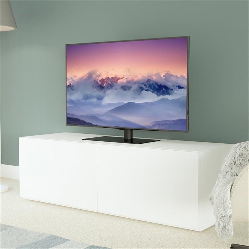 AVF Universal Table Top Fixed Position TV Stand for TVs 37" to 55" in Black