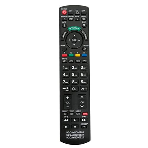 New N2QAYB000703 N2QAYB000837 N2QAYB000926 Replaced Remote Control for Panasonic TV