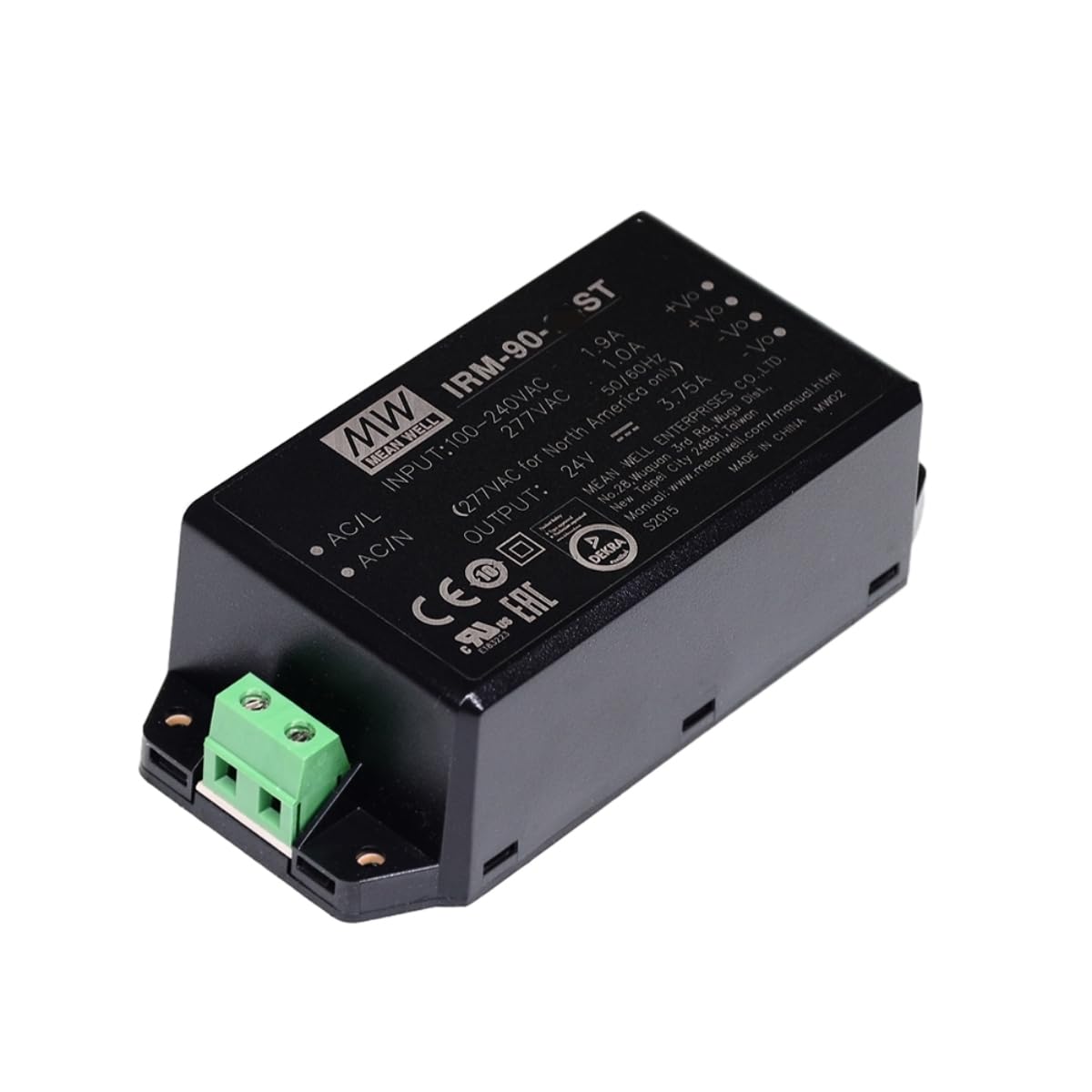 Mean Well IRM 90W 24V 3.75A Switching Power Supply? IRM-90-24ST Screw Terminal Type AC-DC