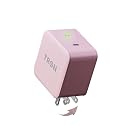 Tron 25W Power Adapter, Black, High-Powered USB Type-C Charging Adapter, Perfect for Home, Office or On-The-Go Use (Pink)