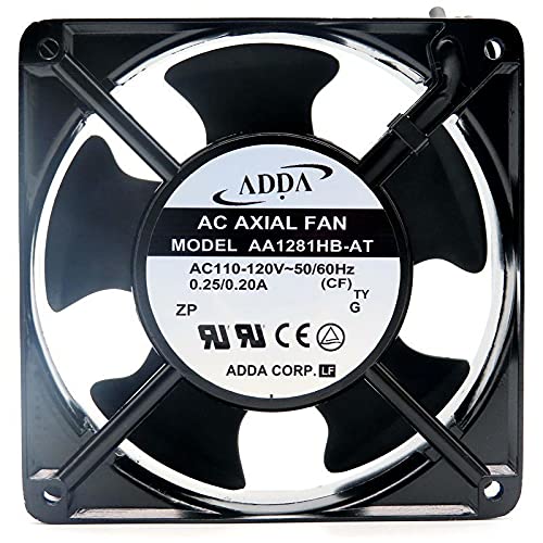 AA1281HB-AT AC AXIAL Fan, 120MM, 110/120VAC, 0.25/0.20A