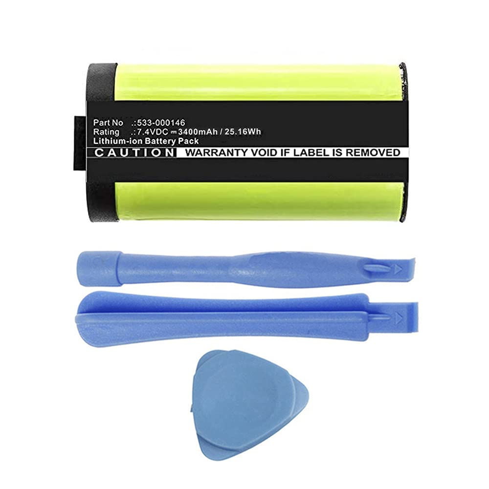 MPF Products Extended 3400mAh 533-000146 Battery Replacement Compatible with Logitech UE Megaboom 3, S-00171 Wireless Waterproof Bluetooth Speaker