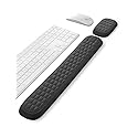 VAYDEER Wrist Rest Set Keyboard and Mouse Wrist Rest, Ergonomic Gel Pad for Desk, Memory Foam Support for Office, Gaming, Computer, Laptop, Mac
