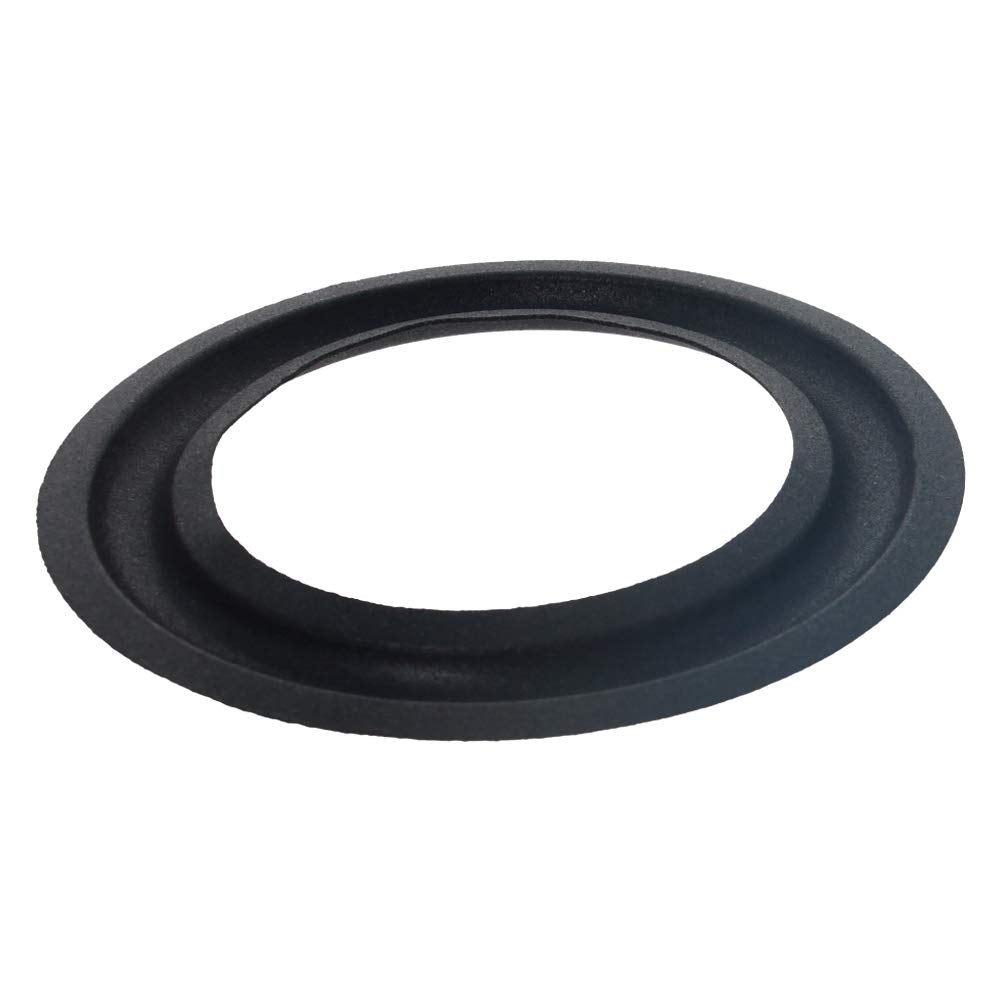 Fielect 4.5inch/115mm Speaker Rubber Edge Surround Rings Replacement Part for Speaker Repair or DIY 2pcs