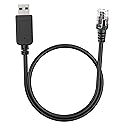 Jsvecip Radar Detector Cord, USB to RJ11 Plug Cable,for Escort Radenso XP Uniden Beltronics Cobr Whistler Radar Detector,Replacement Power Cable
