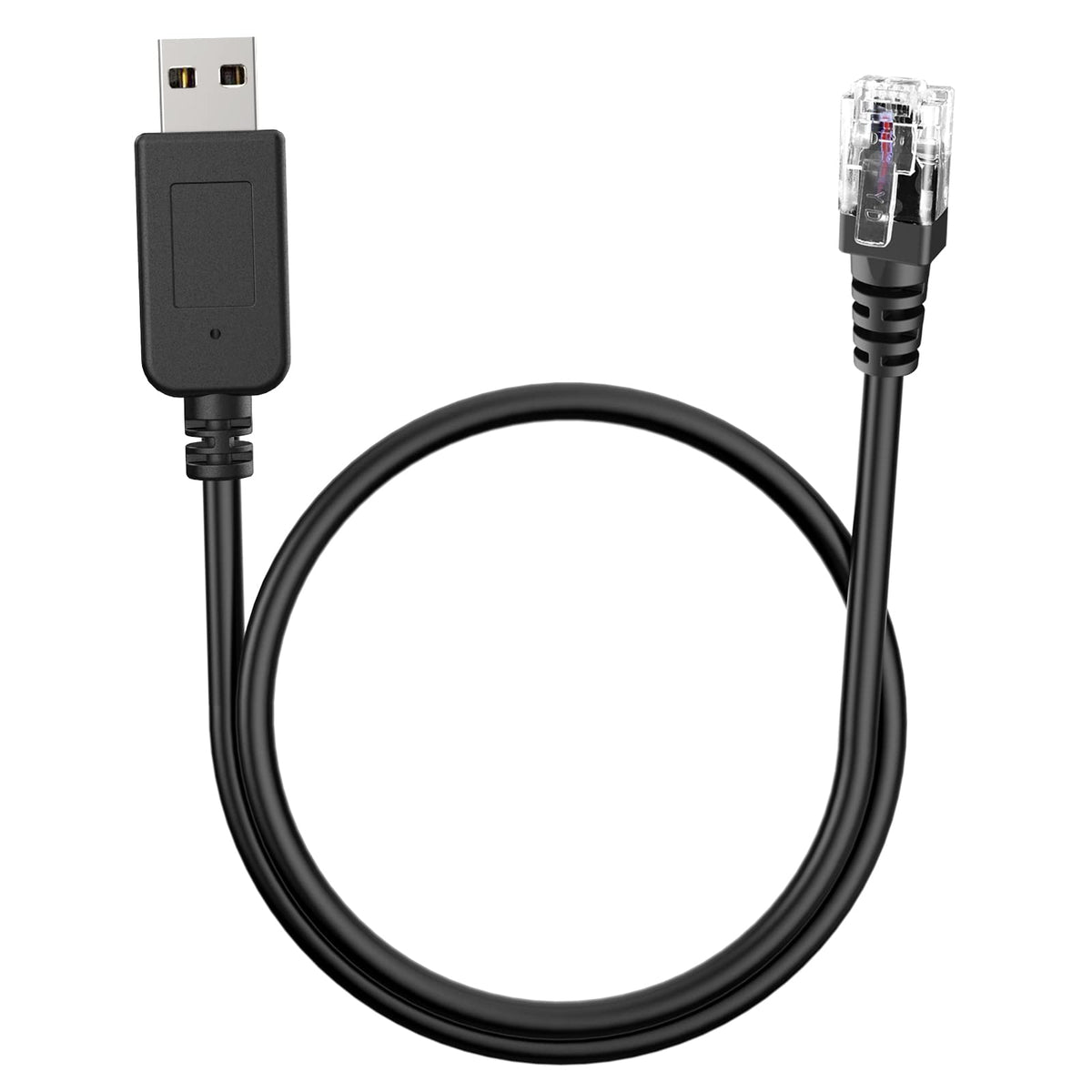 Jsvecip Radar Detector Cord, USB to RJ11 Plug Cable,for Escort Radenso XP Uniden Beltronics Cobr Whistler Radar Detector,Replacement Power Cable