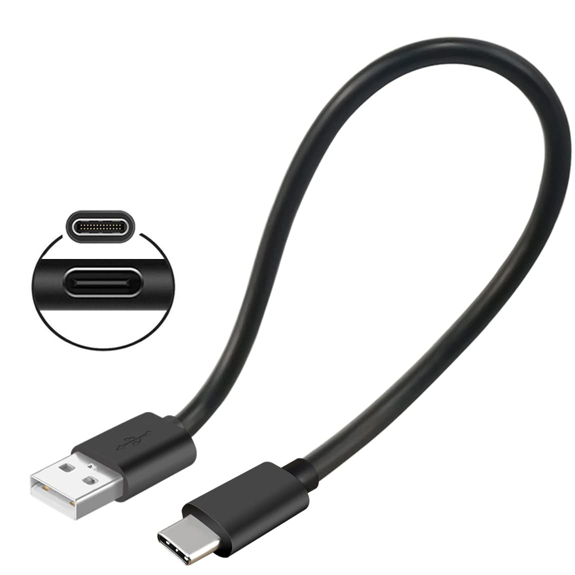 USB C Cable 1FT for Beats Flex Earbuds,Studio Buds,Fit Pro/X Kim Earphones,for JBL 125TWS,for Samsung Galaxy Buds Plus/Pro,Charger for Jabra